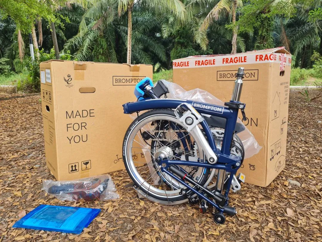 Brompton M6L Tempest Blue