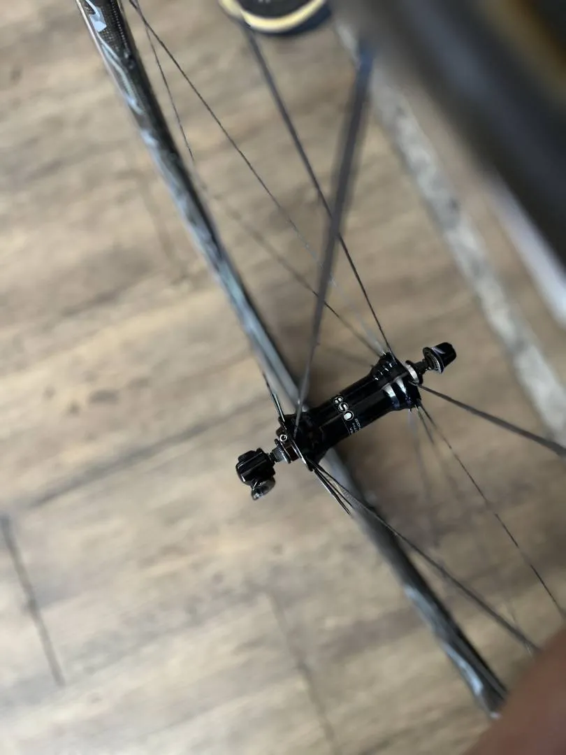 (SOLD) Campagnolo Bora One 35 carbon tubular wheelset