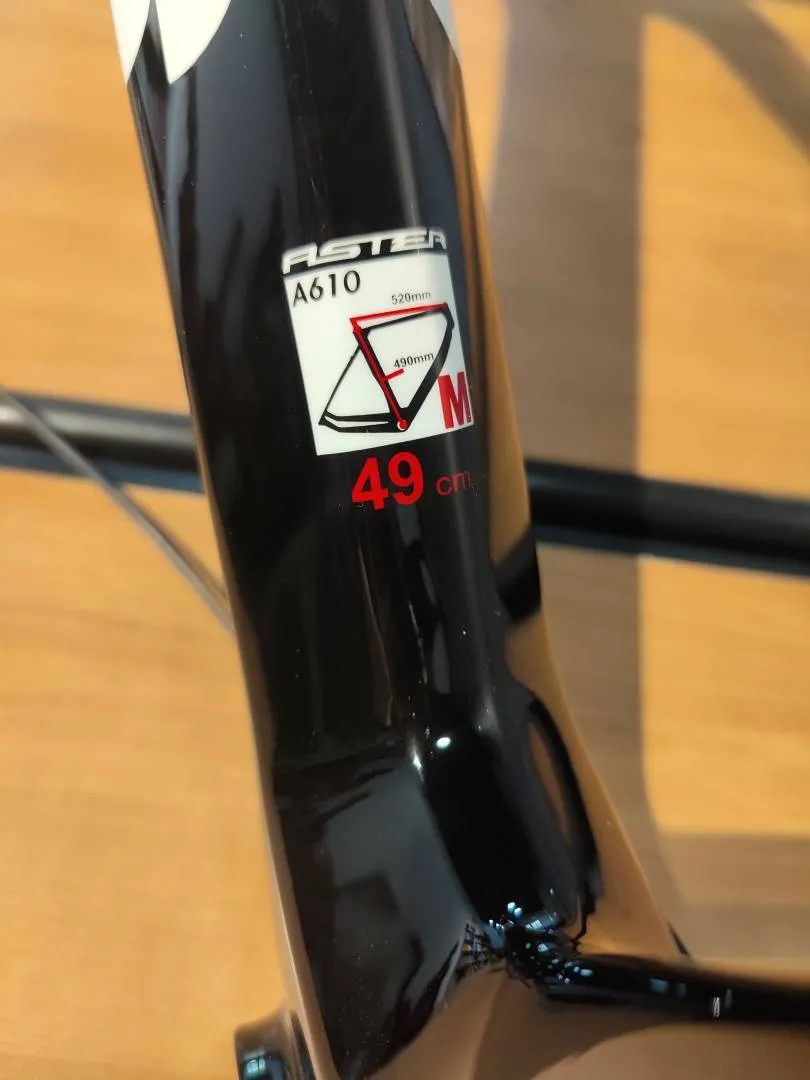 Clearance- ASTER A610 Carbon Aero bike frameset
