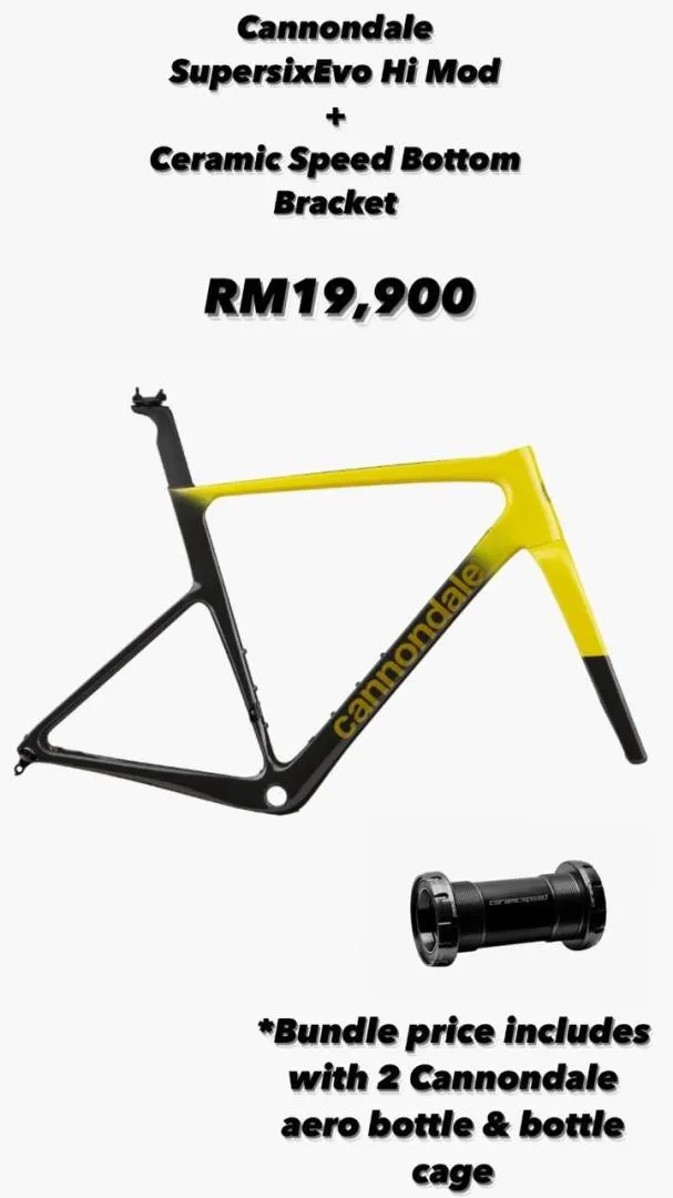 Cannondale Supersix Evo Hi Mod Gen 4 Frameset