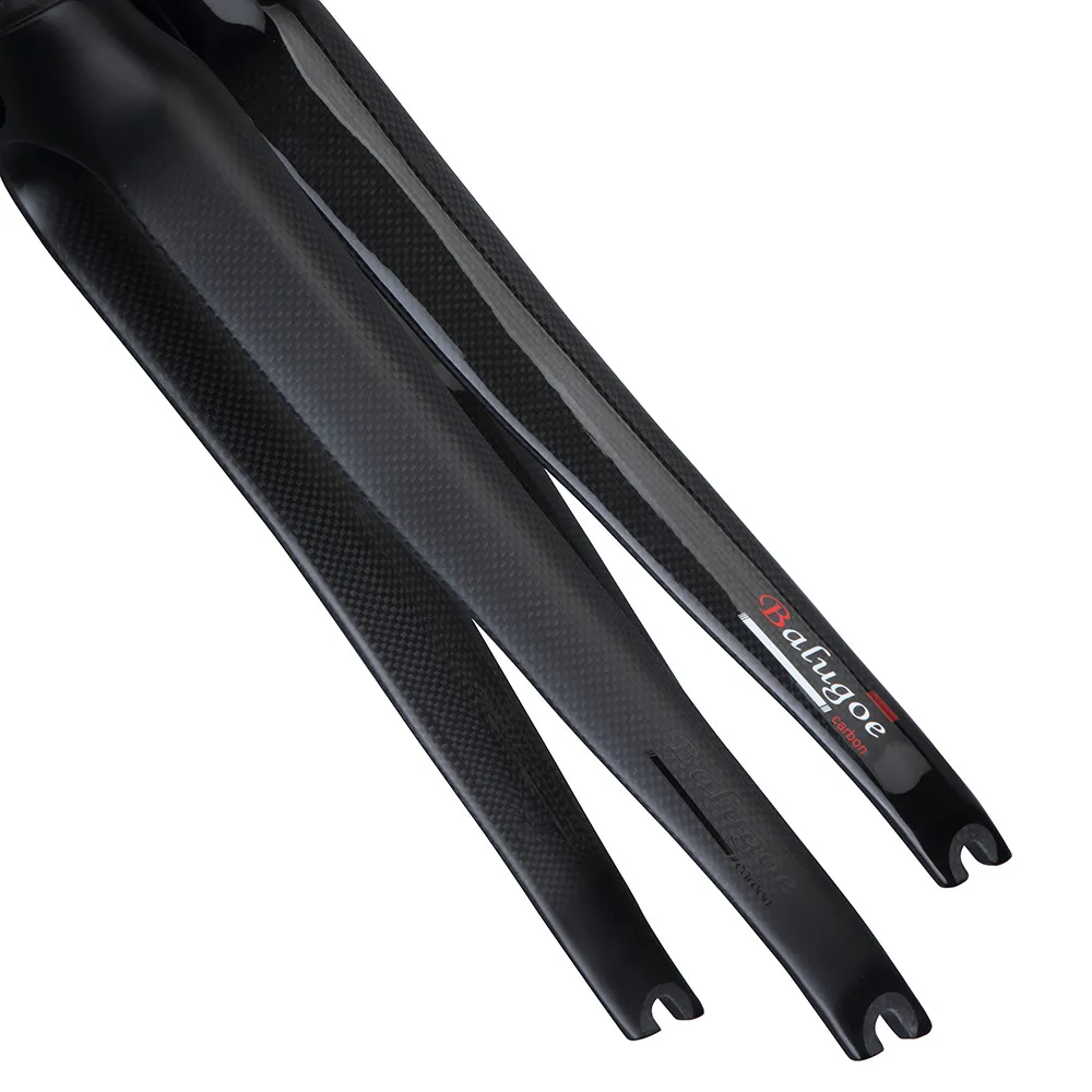 Balugoe carbon T700 rigid fork ultra light 3k carbon 700c fixie matte glossy