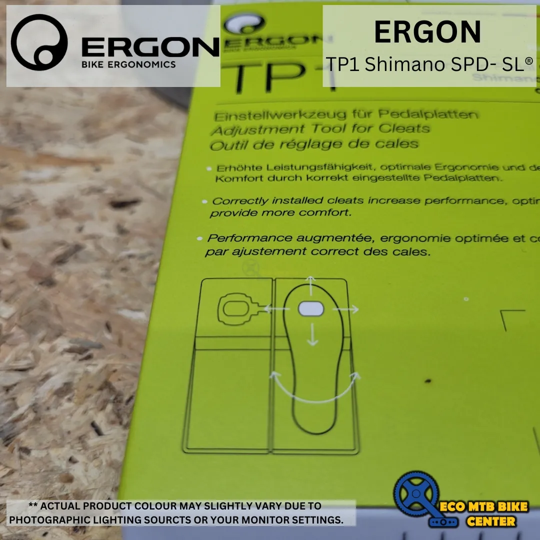 ERGON TP1 PEDAL CLEAT Shimano SPD- SL COMPATIBLE