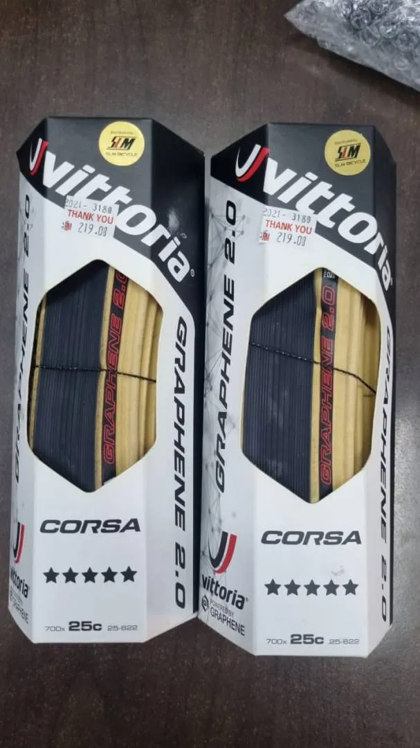 Vittoria Competition Corsa (Graphene) 25c Brand New !!!