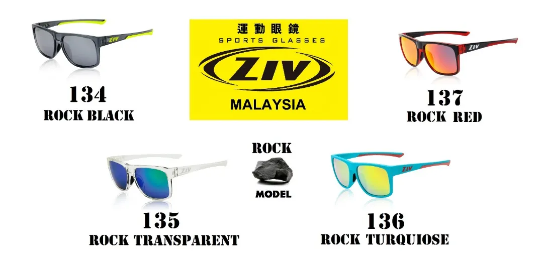 ZIV SPORTS FASHION SUNGLASSES - Made in Taiwan