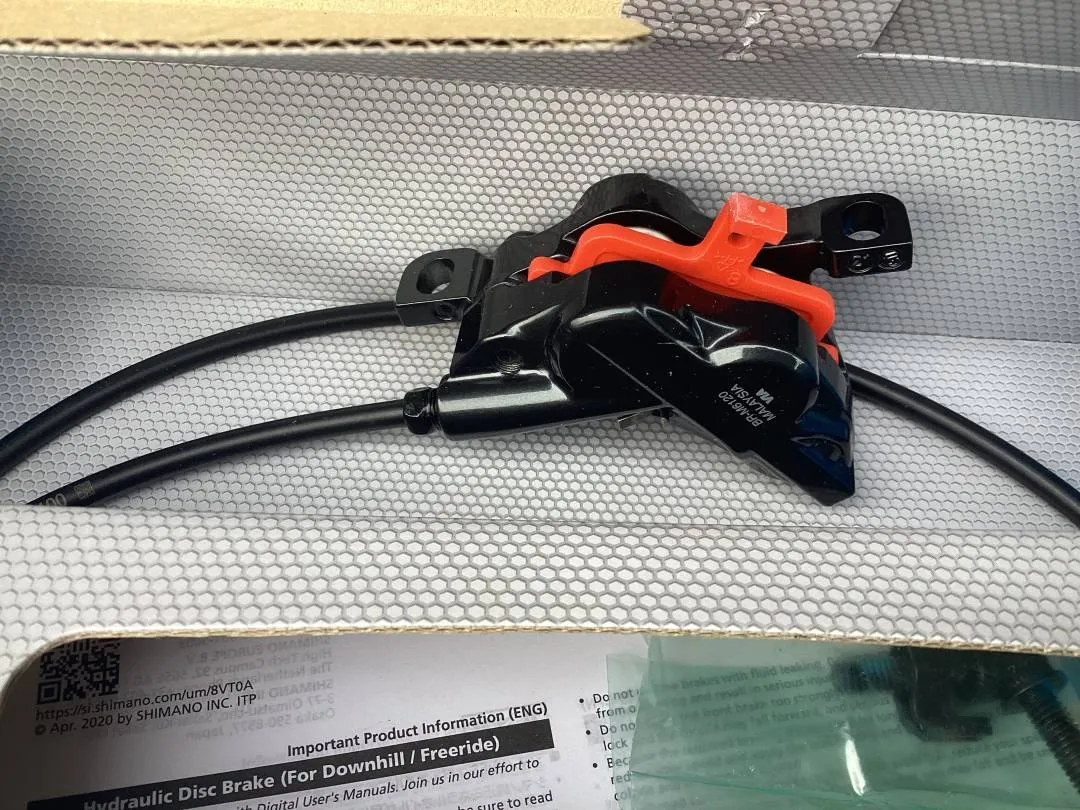 Shimano Deore M6120 4pot Hi-Brake @ free pos