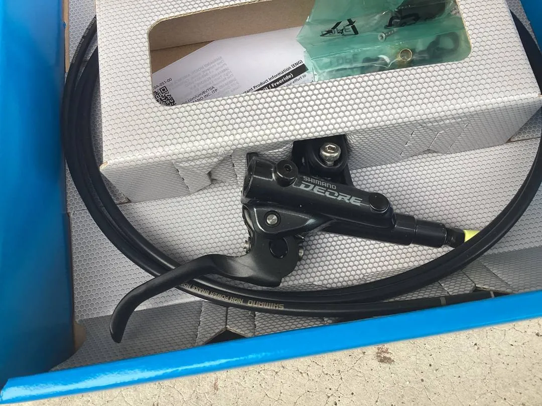 Shimano Deore M6120 4pot Hi-Brake @ free pos