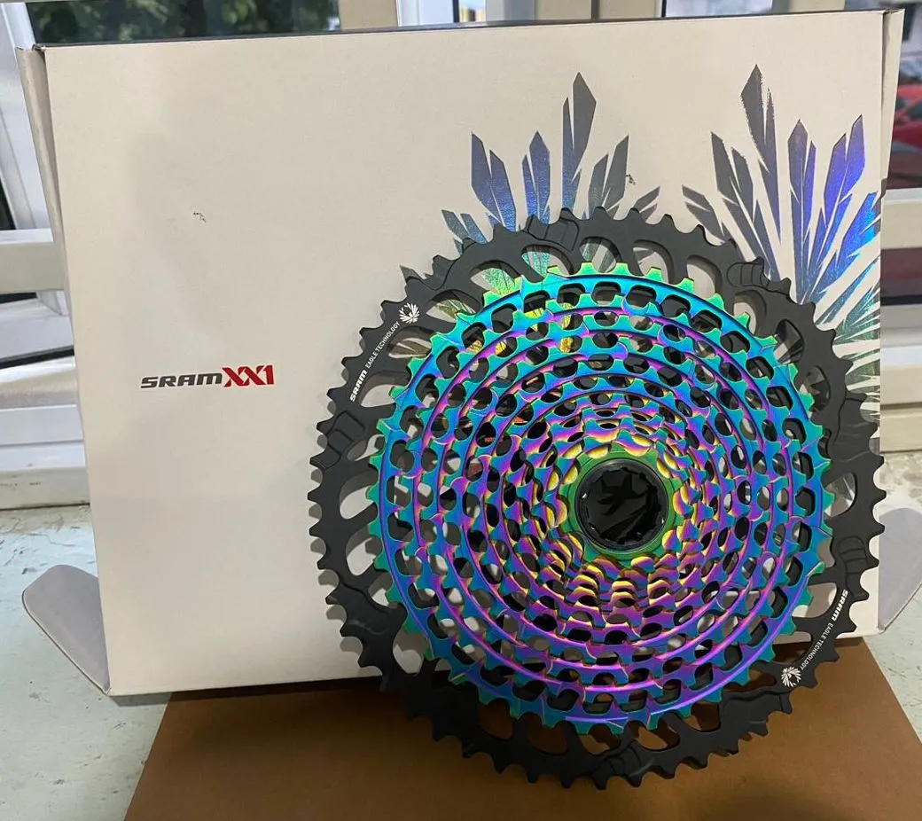 Cassette SRAM XX1 12-spd (CS-XG-1299) 10-52t Rainbow