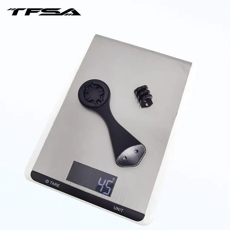 TFSA integrated handlebar mount meter extender alloy light gopro