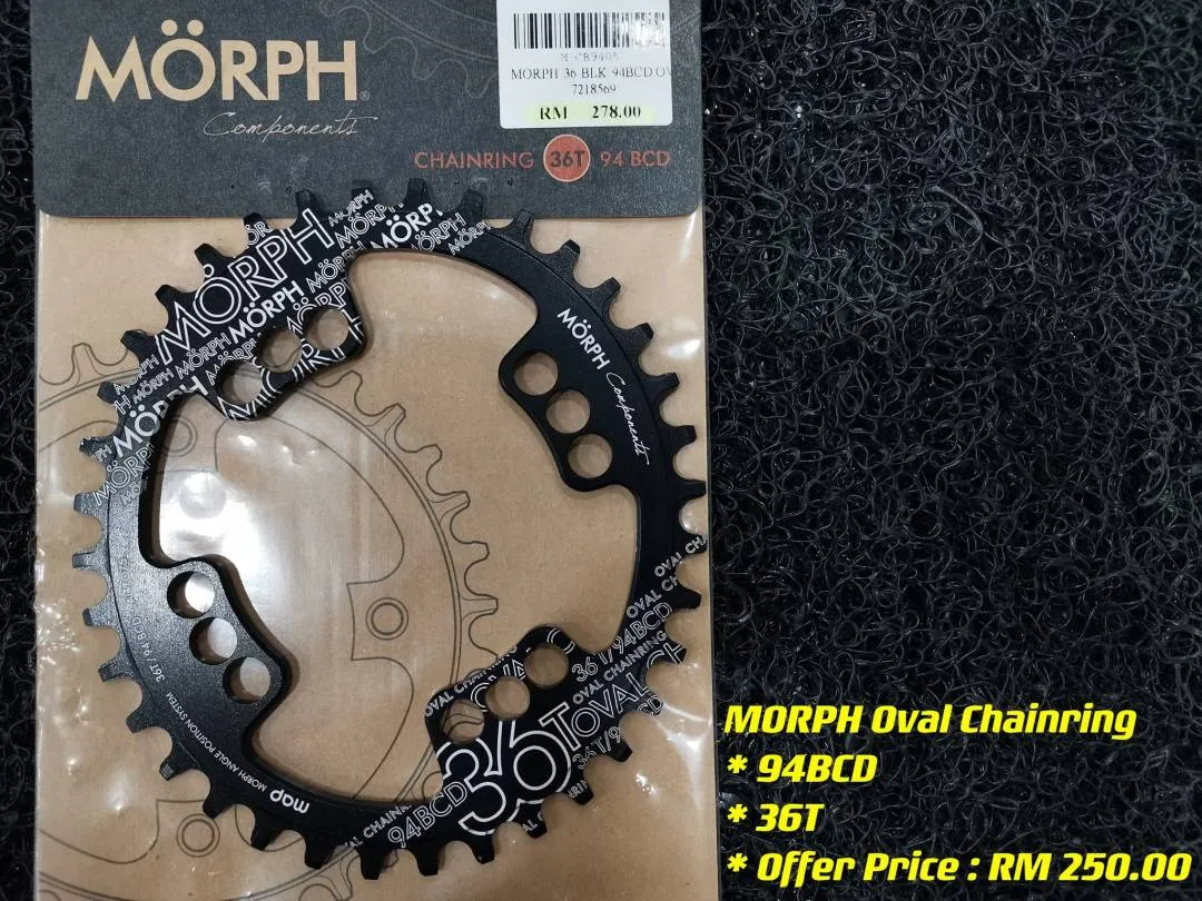 MORPH Oval Chainring