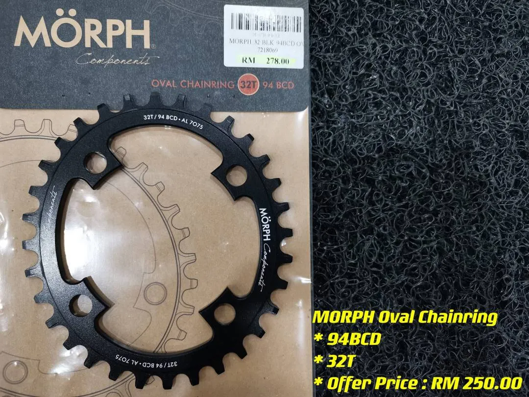MORPH Oval Chainring
