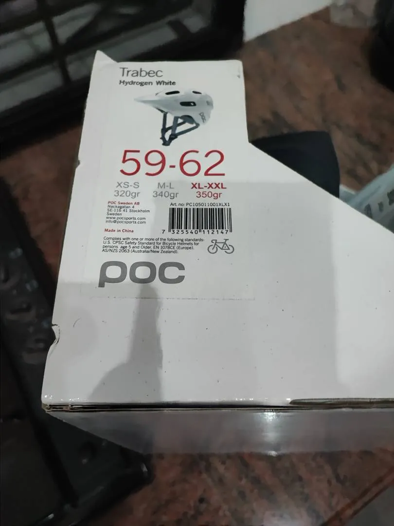 Original POC Helmet extra padding