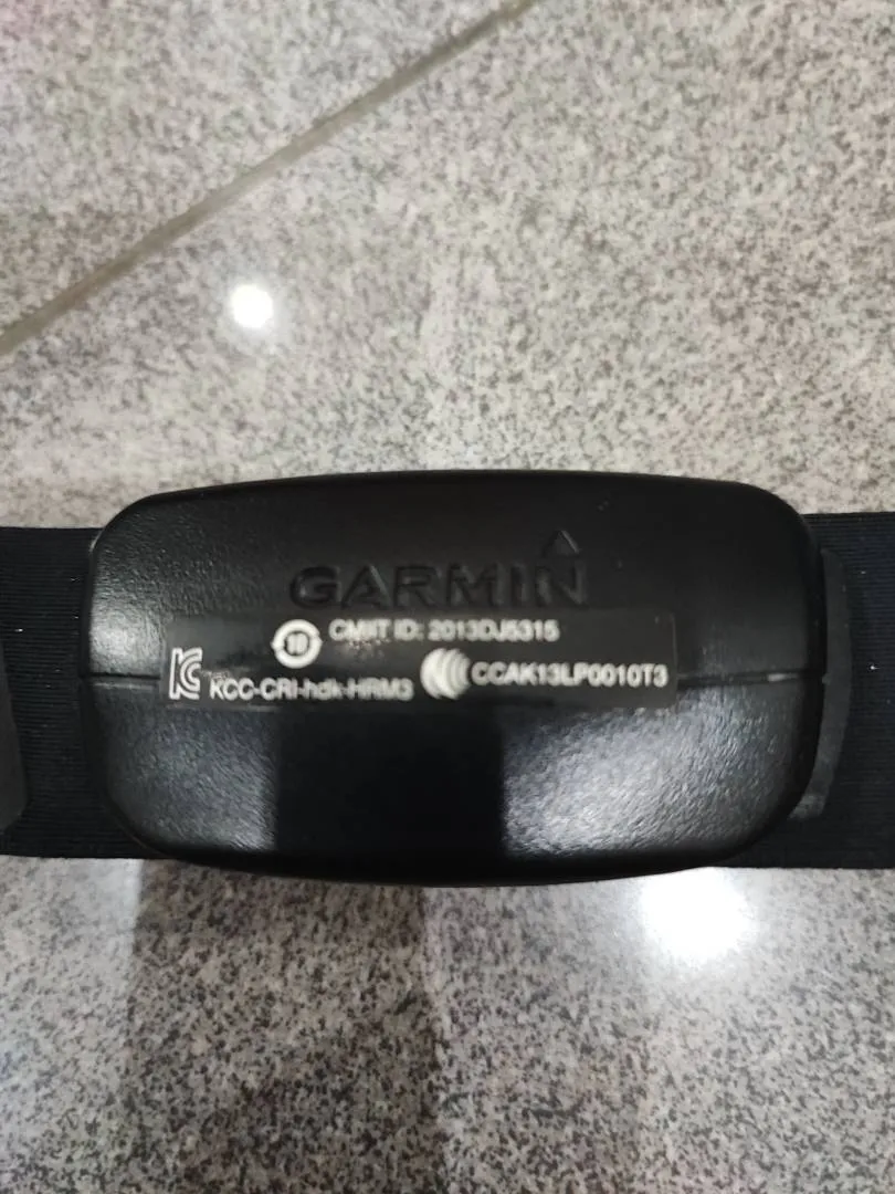 Sold - Garmin heart rate monitor device