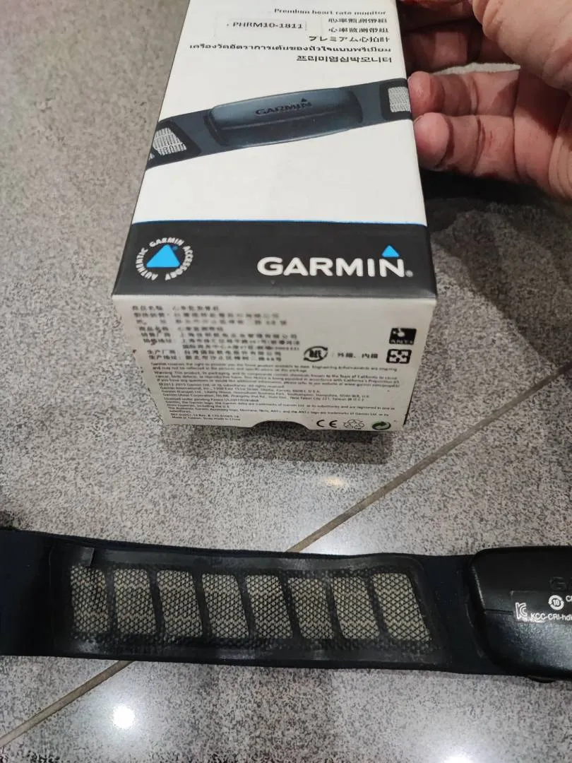 Sold - Garmin heart rate monitor device