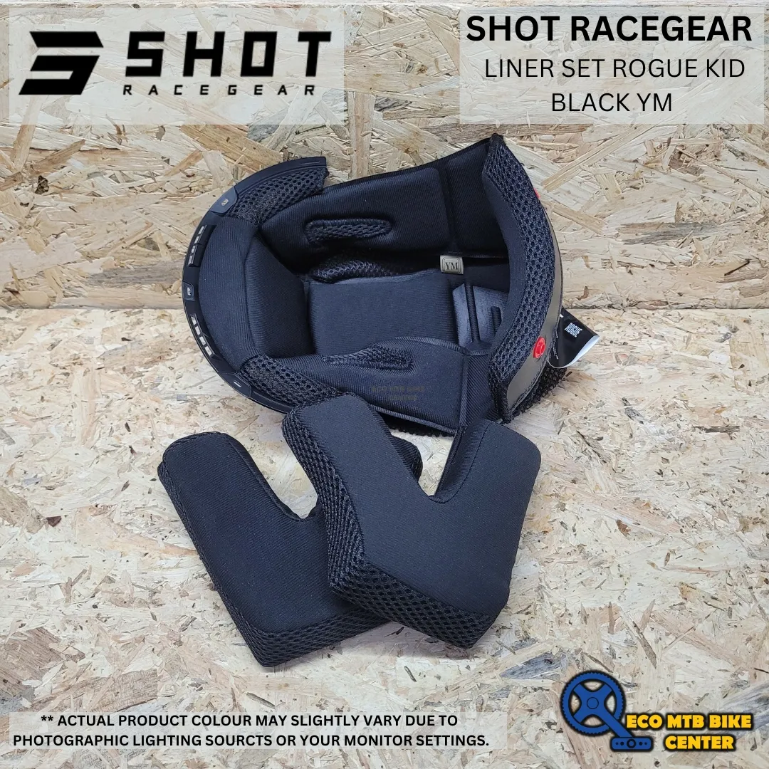 SHOT REPLACEMENT LINER SET FOR HELMET ROGUE KID