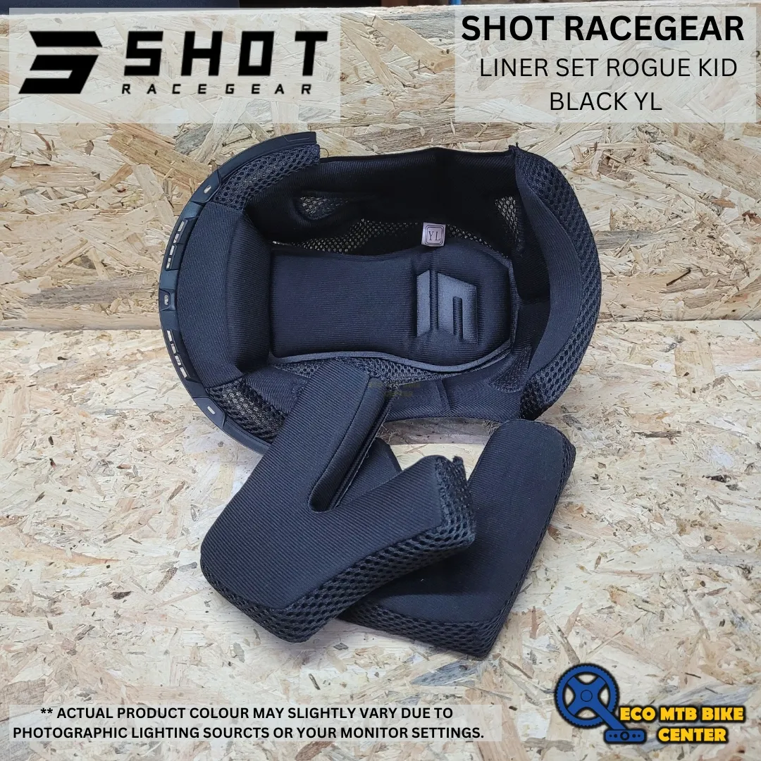 SHOT REPLACEMENT LINER SET FOR HELMET ROGUE KID