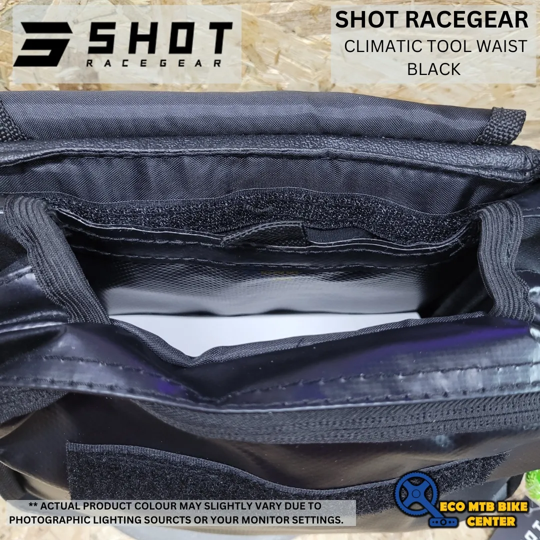 SHOT CLIMATIC TOOL WAIST BAG BLACK