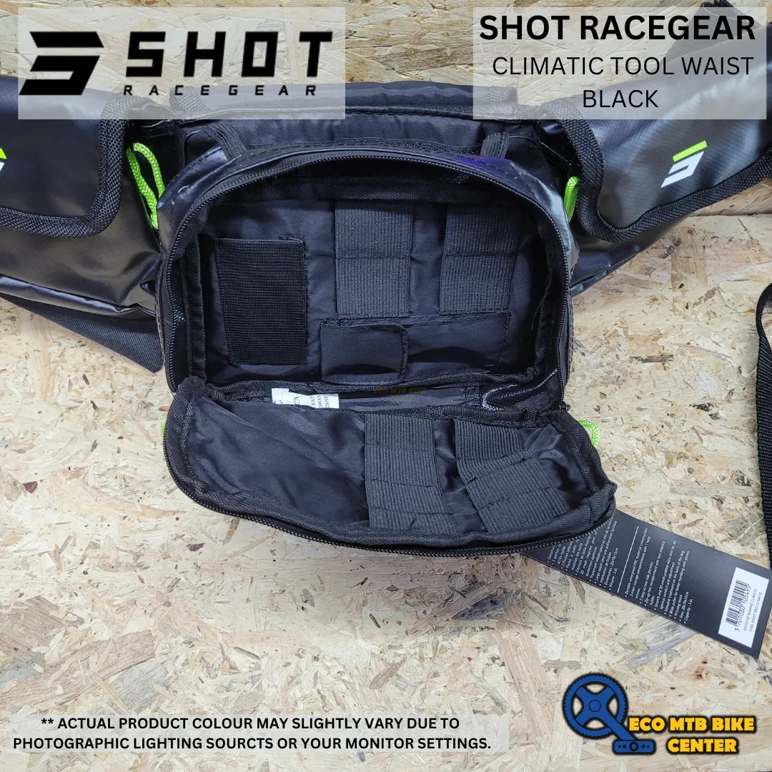 SHOT CLIMATIC TOOL WAIST BAG BLACK