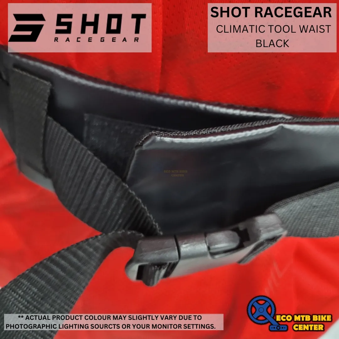 SHOT CLIMATIC TOOL WAIST BAG BLACK
