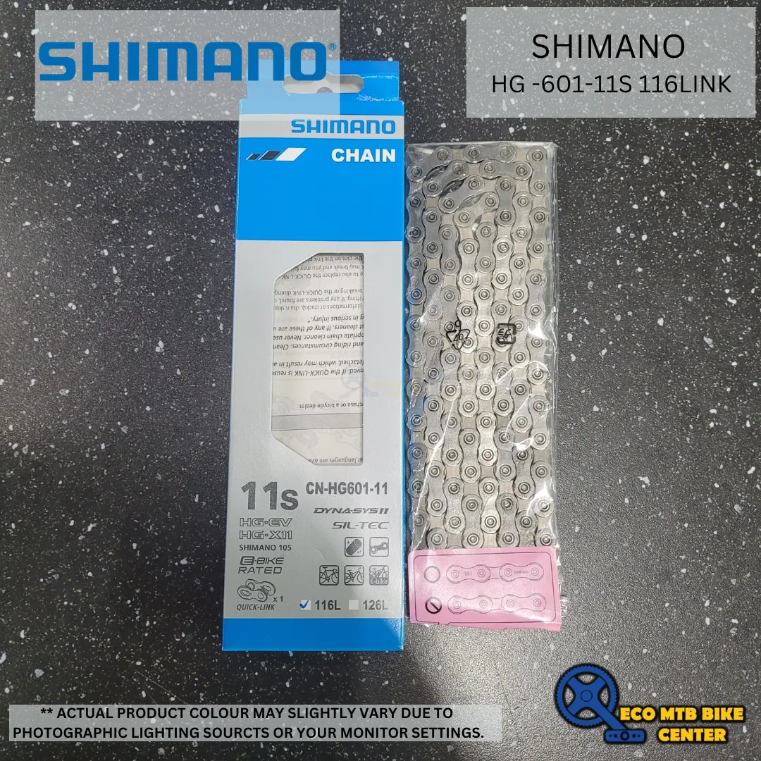 SHIMANO 105 11-Speed Super Narrow Road Chain (CN-HG601-11)116&amp;126 Links