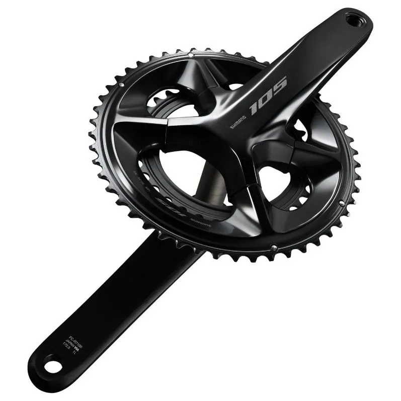 Shimano 105 FC-R7100 Crankset - 2x12-speed 12s R7100 165mm