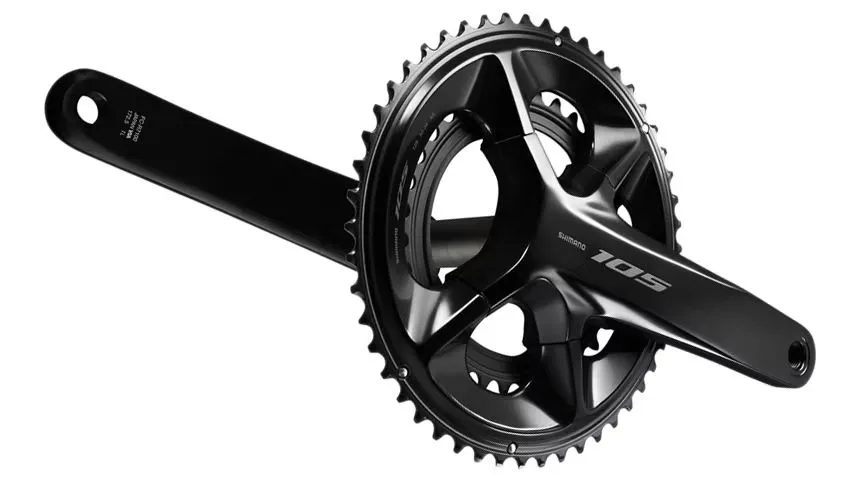 Shimano 105 FC-R7100 Crankset - 2x12-speed 12s R7100 165mm
