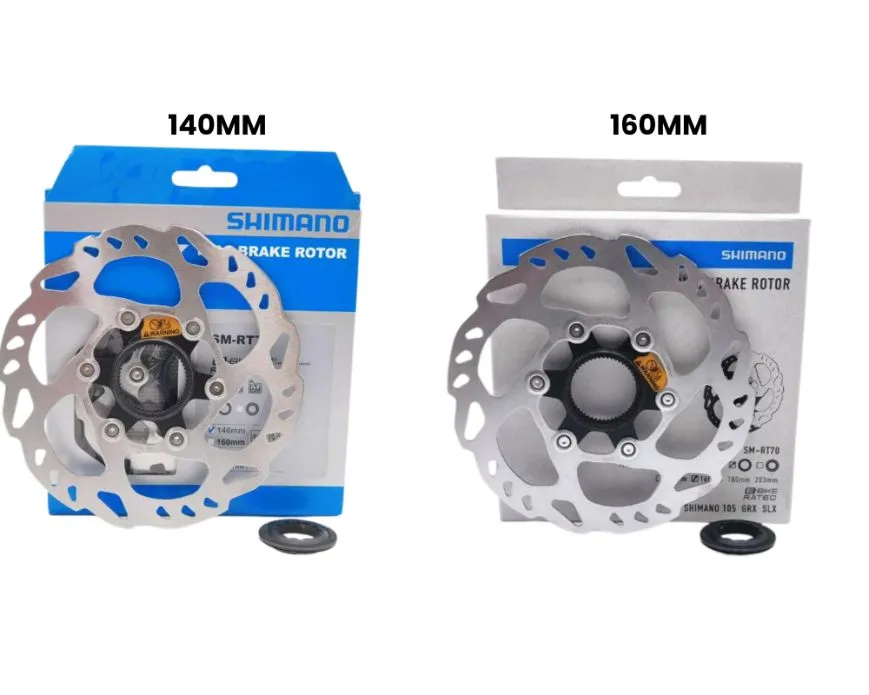 SHIMANO SLX 105 Series SM-RT70 Disc Brake Center Lock Rotor Ice Tech 140mm 160mm rt70
