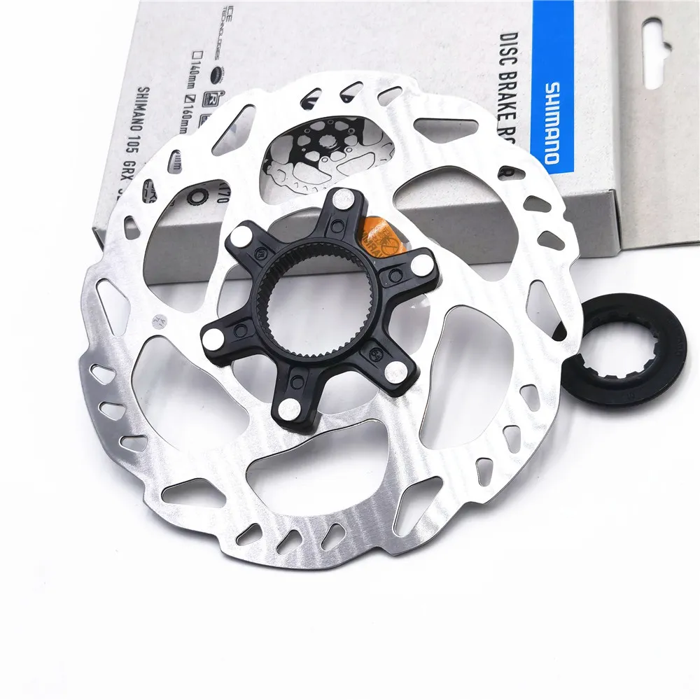 SHIMANO SLX 105 Series SM-RT70 Disc Brake Center Lock Rotor Ice Tech 140mm 160mm rt70