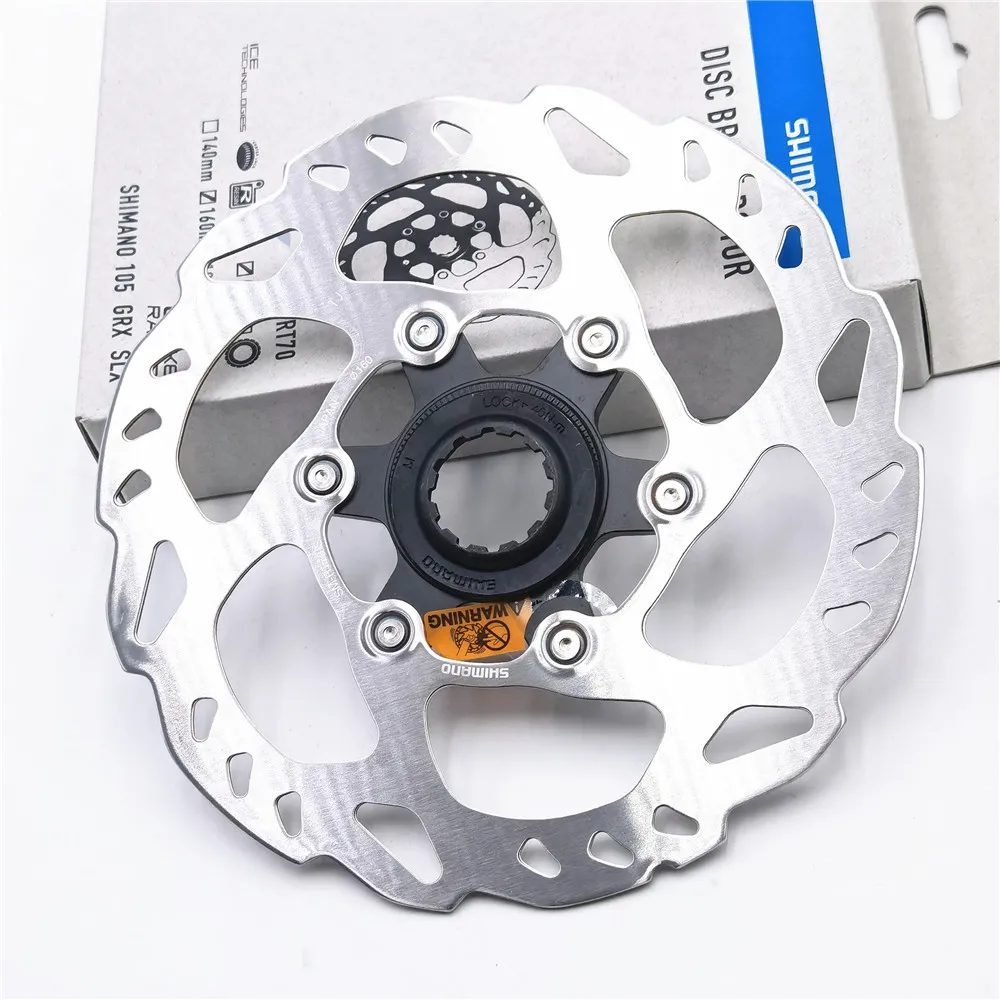 SHIMANO SLX 105 Series SM-RT70 Disc Brake Center Lock Rotor Ice Tech 140mm 160mm rt70