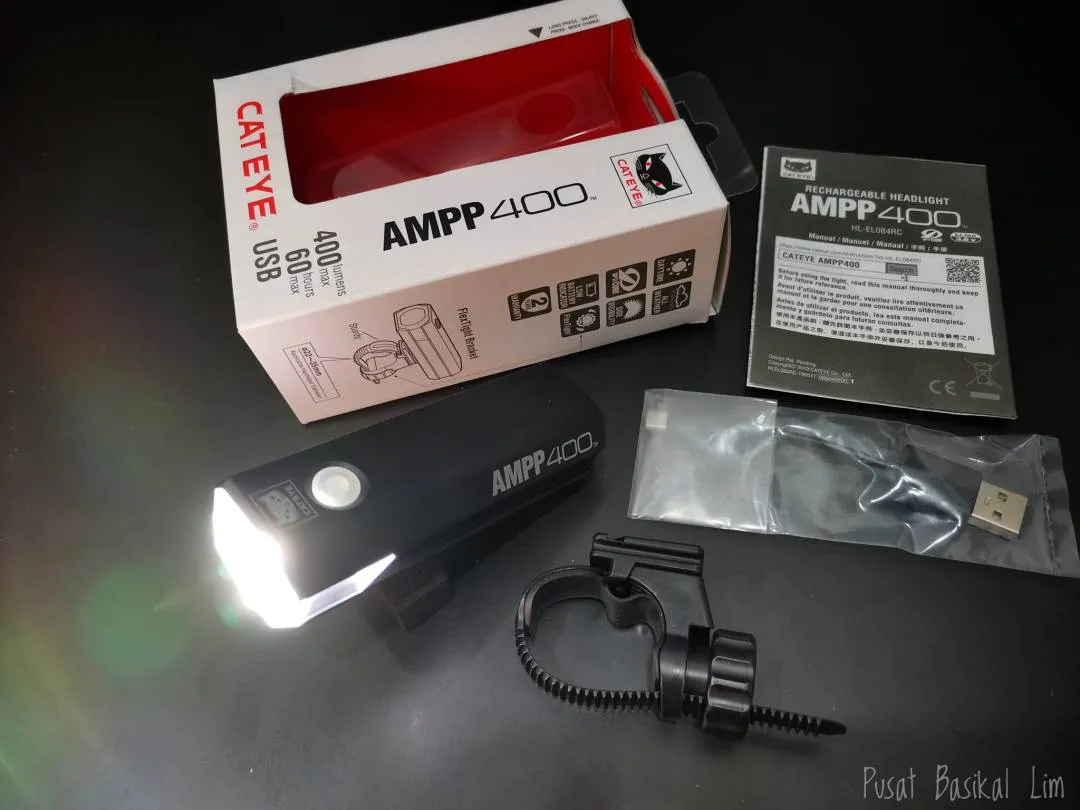 Cateye AMPP400 Headlight