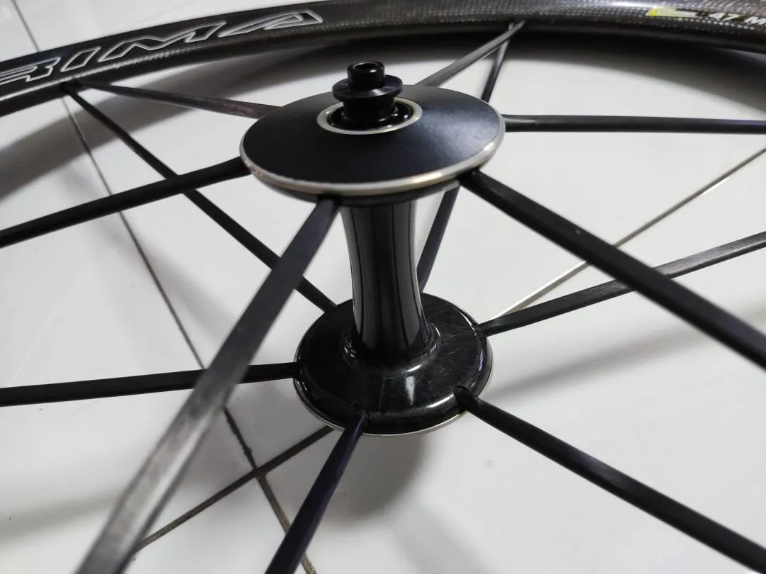 Corima MCC S+ 47mm CeramicSpeed Bearing 700c 28" Road Tubular Rim Brake Wheelset (USED)