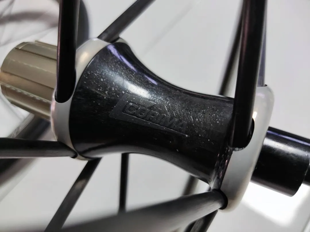 Corima MCC S+ 47mm CeramicSpeed Bearing 700c 28" Road Tubular Rim Brake Wheelset (USED)