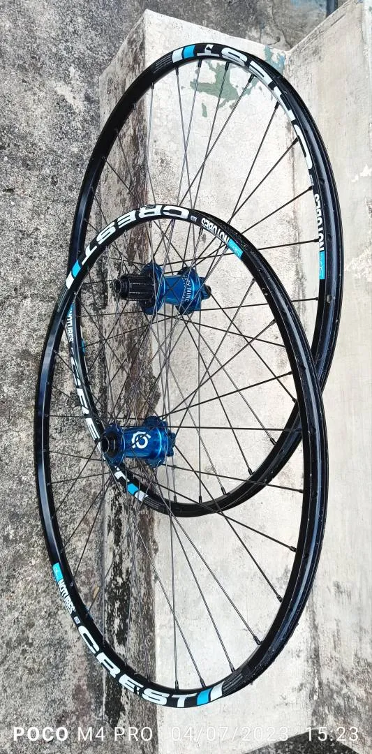 27.5 Wheelset, ZTR Crest rims with Industry Nine Torch Hubset