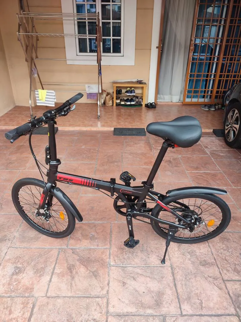 Folding bicycle TRS Congo 20" tyre