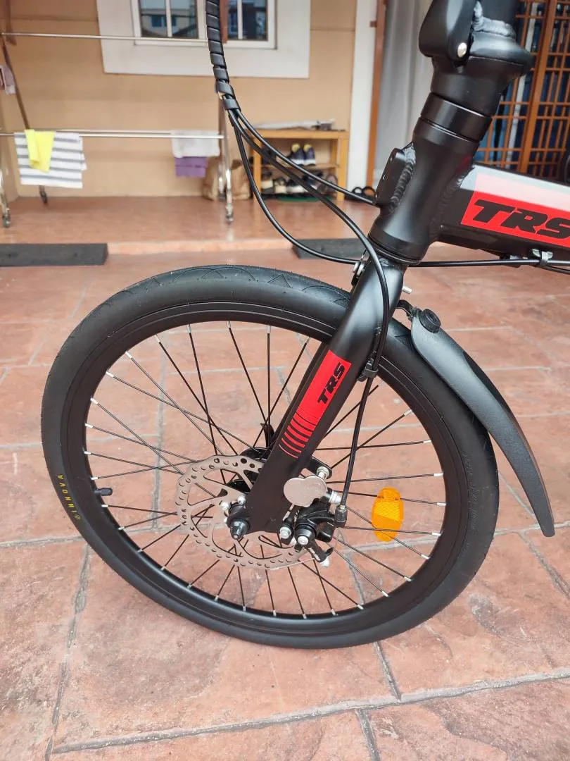 Folding bicycle TRS Congo 20" tyre