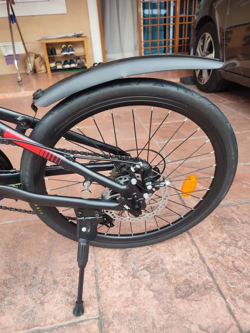 Folding bicycle TRS Congo 20" tyre