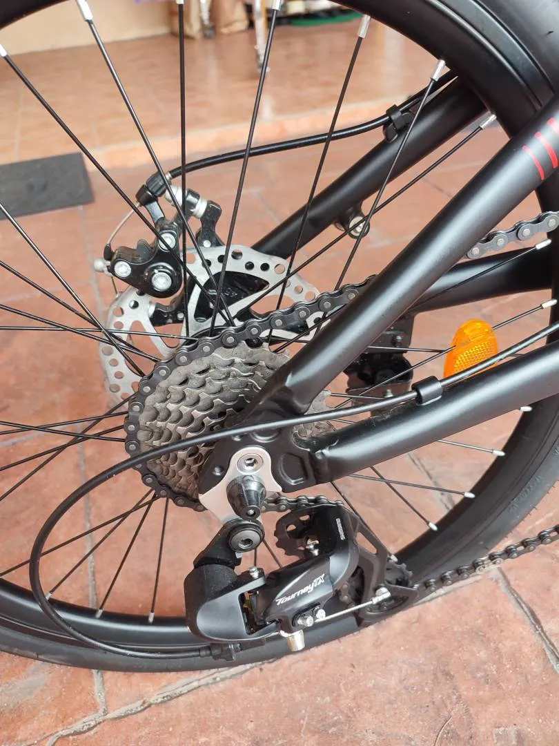 Folding bicycle TRS Congo 20" tyre