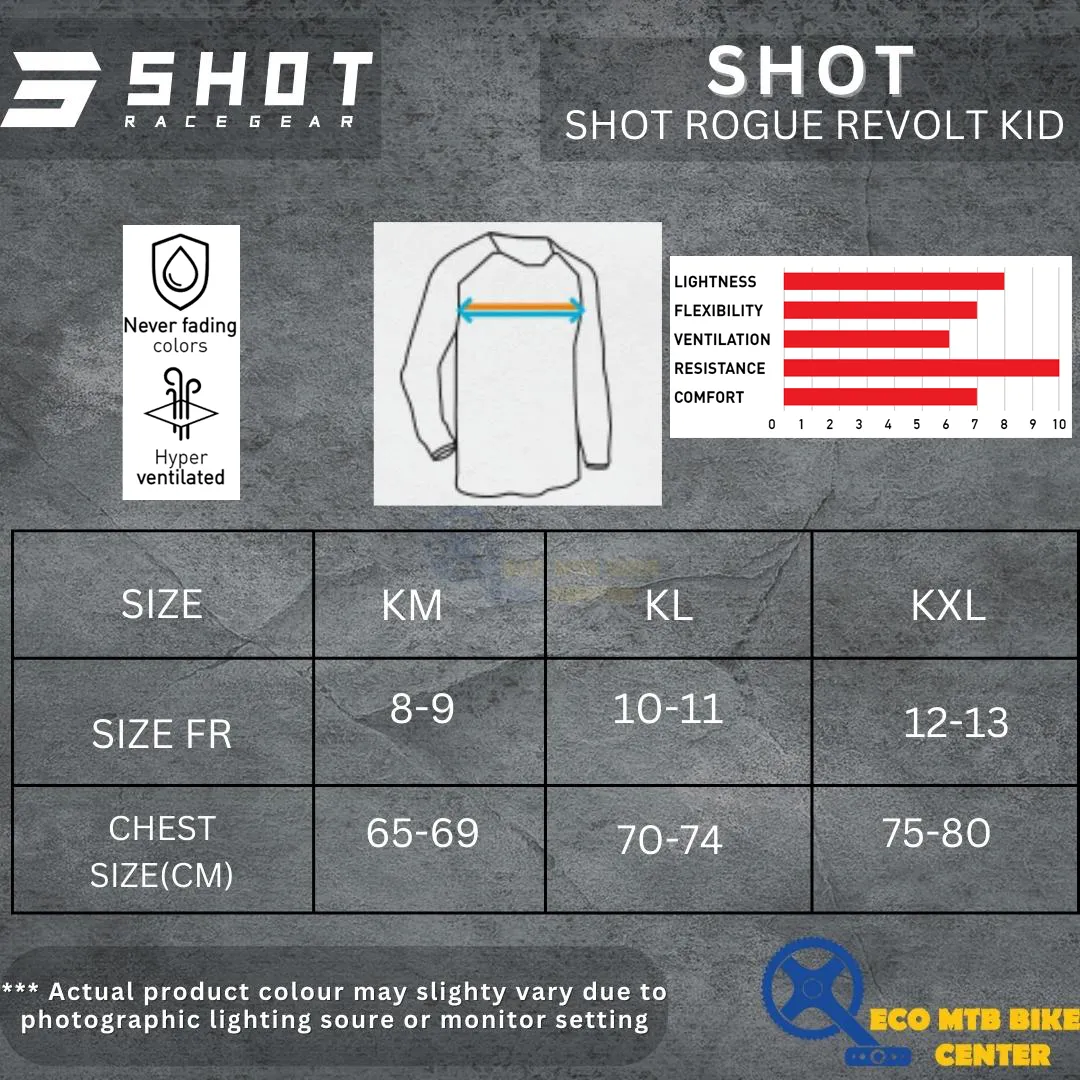 SHOT JERSEY ROGUE REVOLT KID