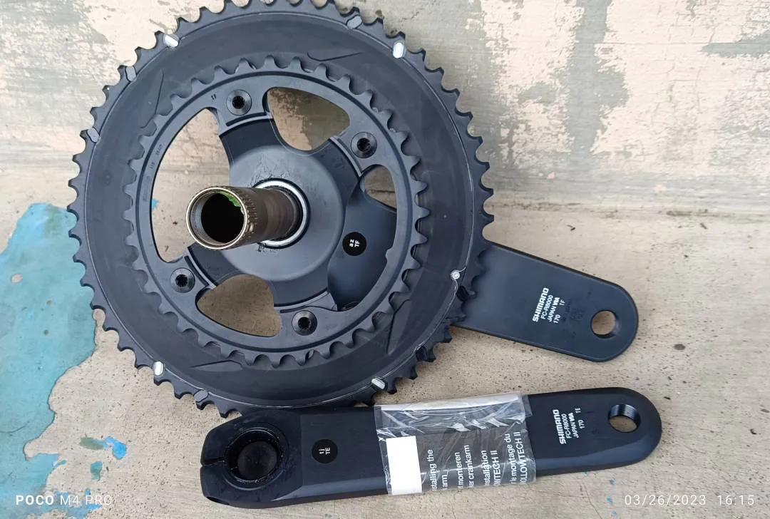 Shimano Ultegra R8000 crankset 170mm 52/36t