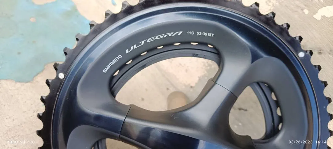 Shimano Ultegra R8000 crankset 170mm 52/36t