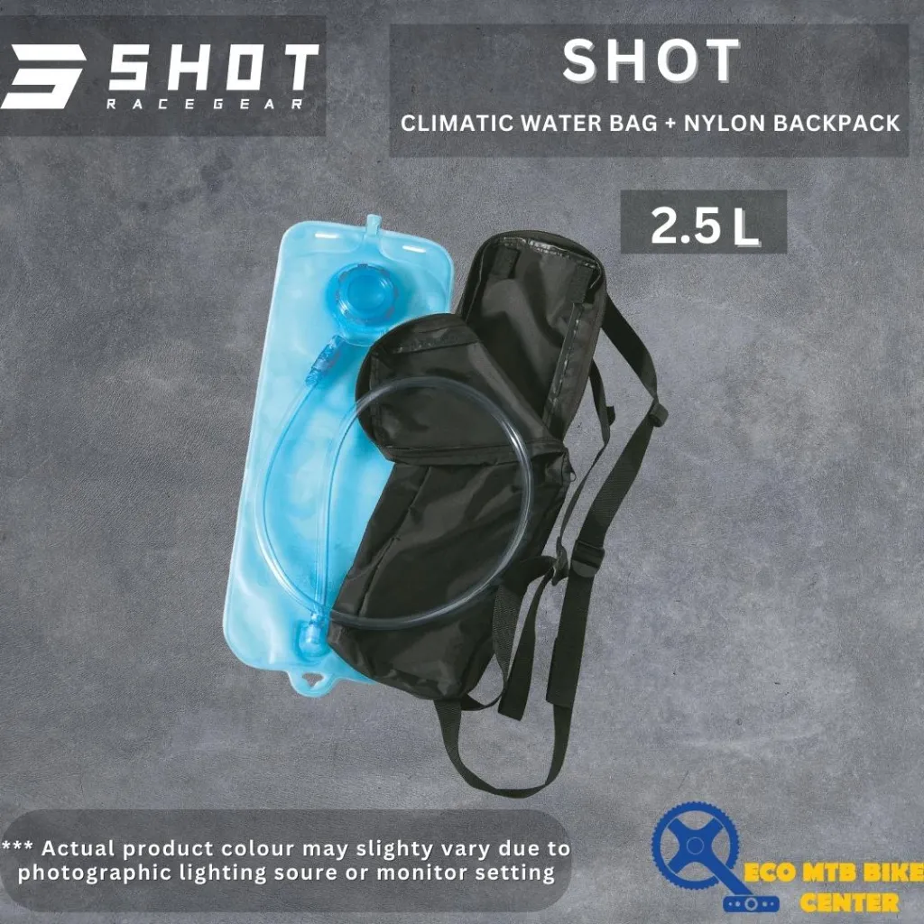 SHOT CLIMATIC WATER BAG + NYLON BACKPACK