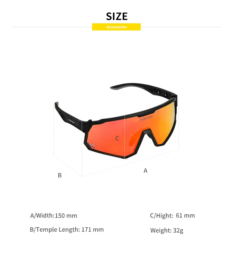 MONTON CYCLING SUNGLASSES BLADE