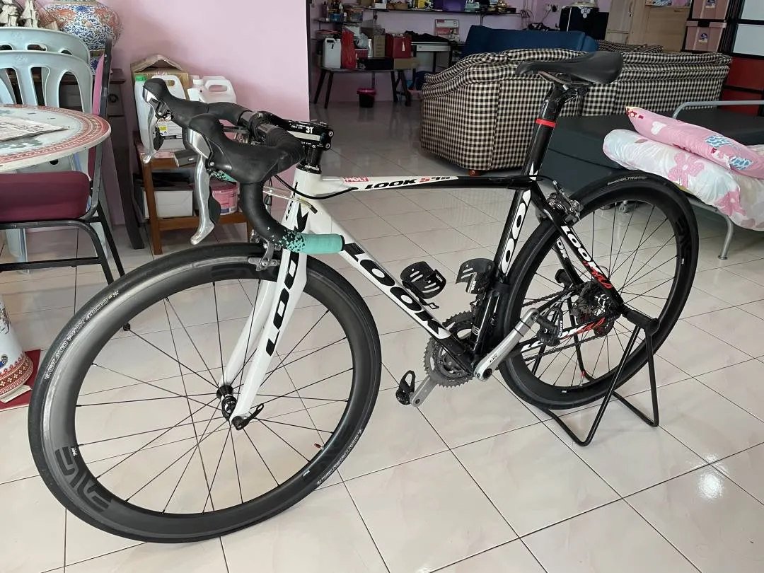 LOOK 595 Handmade Full Carbon Roadbike (Size XS)
