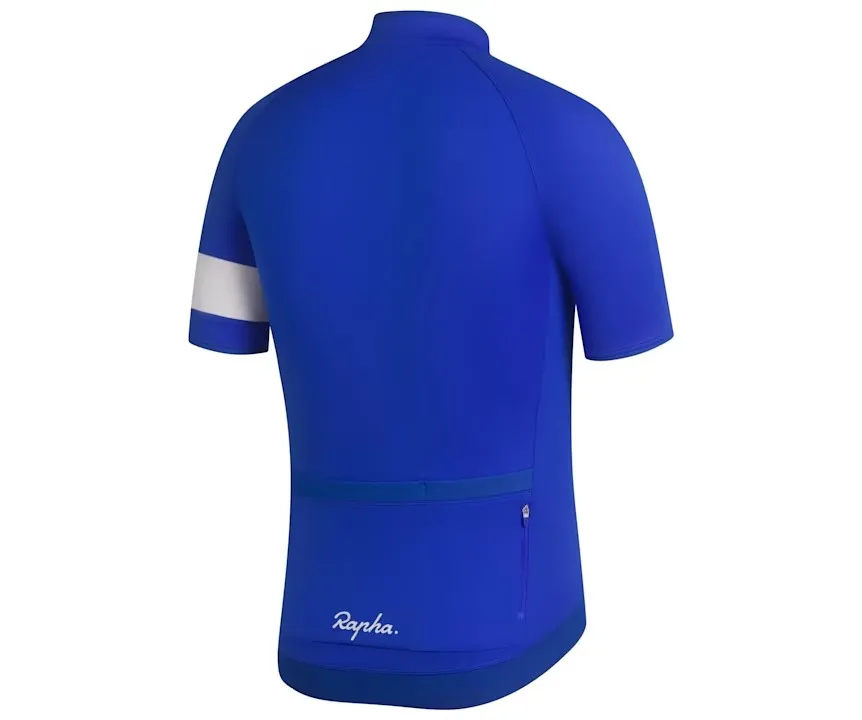 RAPHA MEN'S CORE JERSEY - ULTRAMARINE / WHITE AUTHENTIC