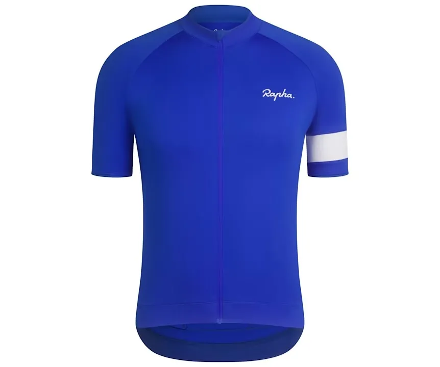 RAPHA MEN'S CORE JERSEY - ULTRAMARINE / WHITE AUTHENTIC