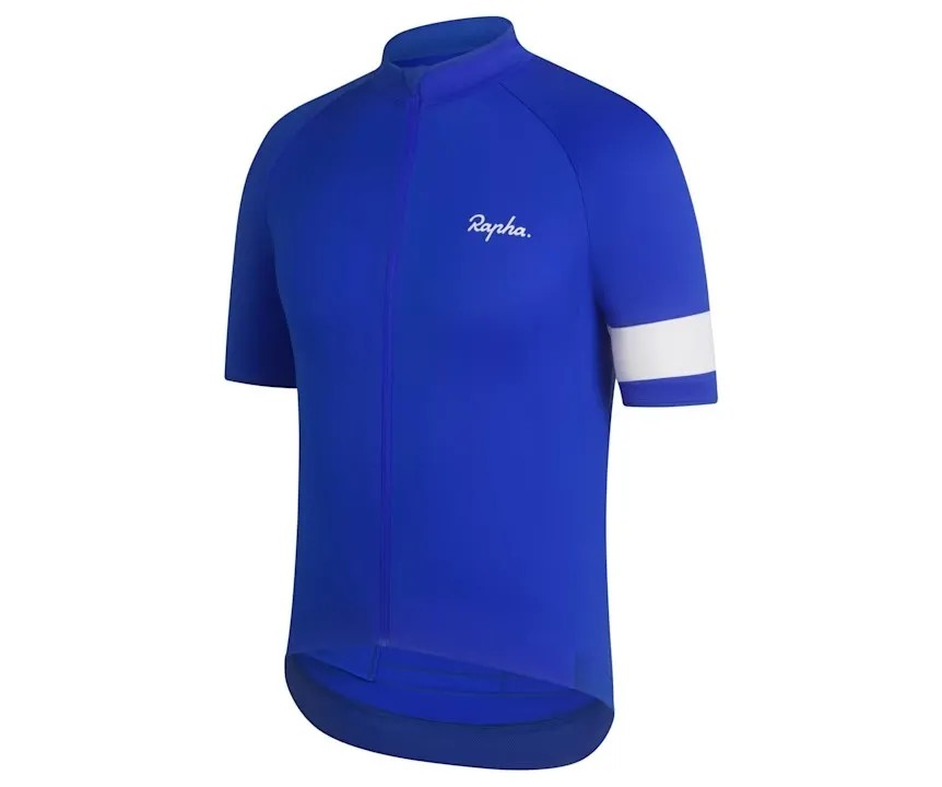 RAPHA MEN'S CORE JERSEY - ULTRAMARINE / WHITE AUTHENTIC