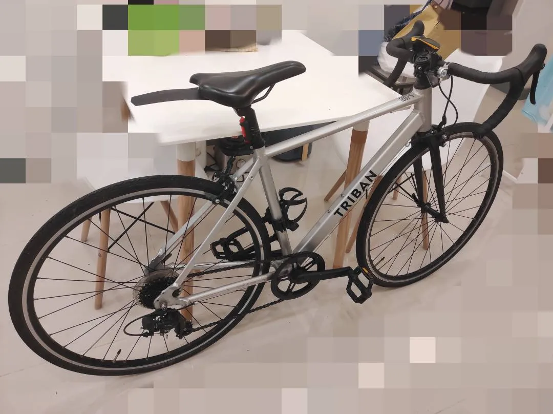 TRIBAN RC100 RC 100 SIZE S ROAD BICYCLE BIKE 7 SPEED 1Ã—7 CONFIGURATION