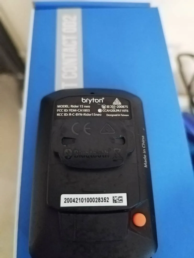 Bryton bicycle meter used