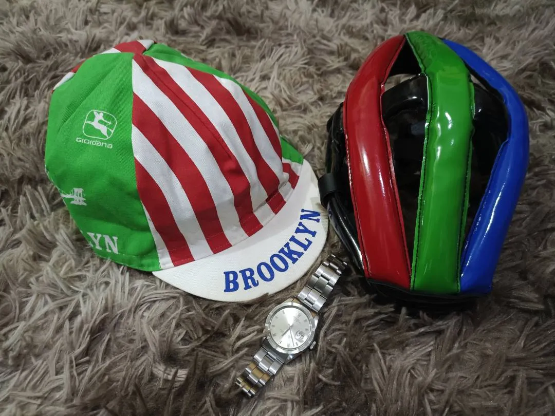 Vintage Cycling Helmet