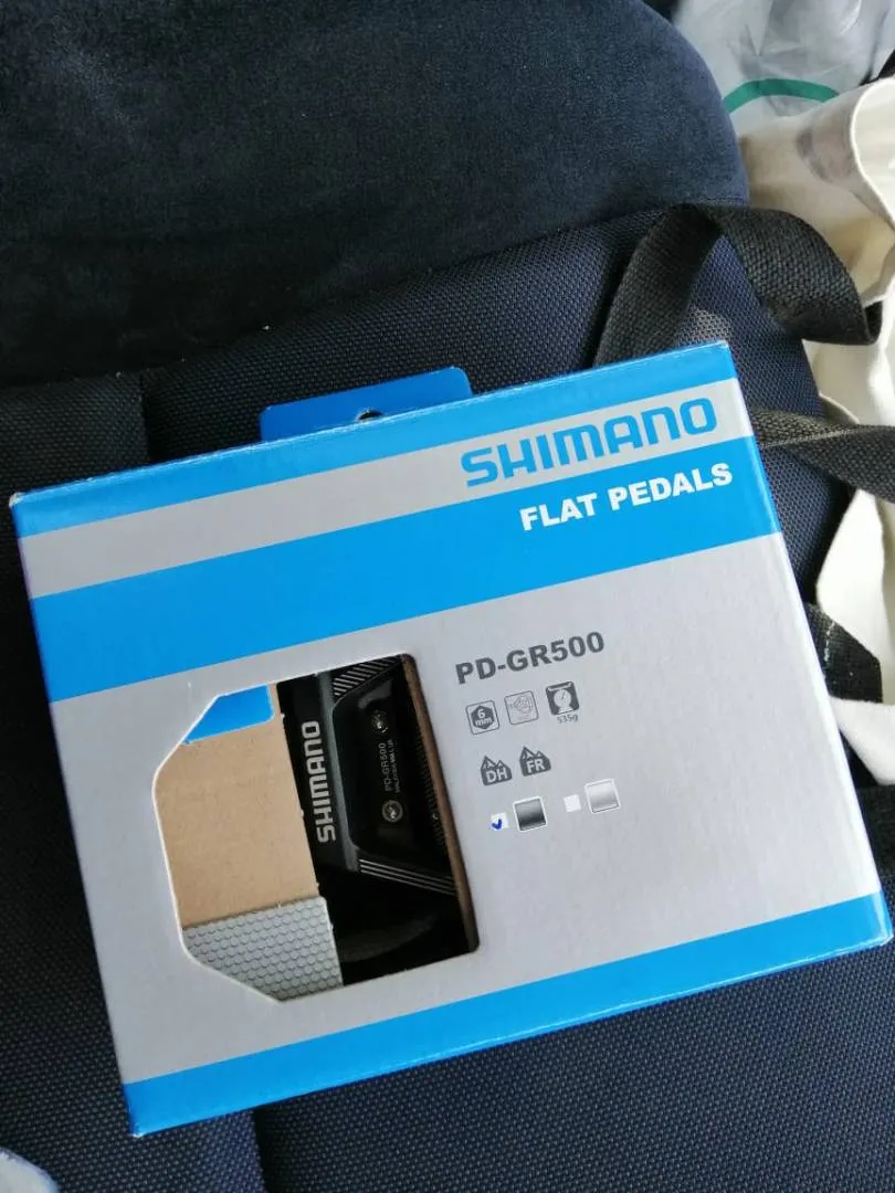 MTB Shimano Flat Pedals - PD-GR500
