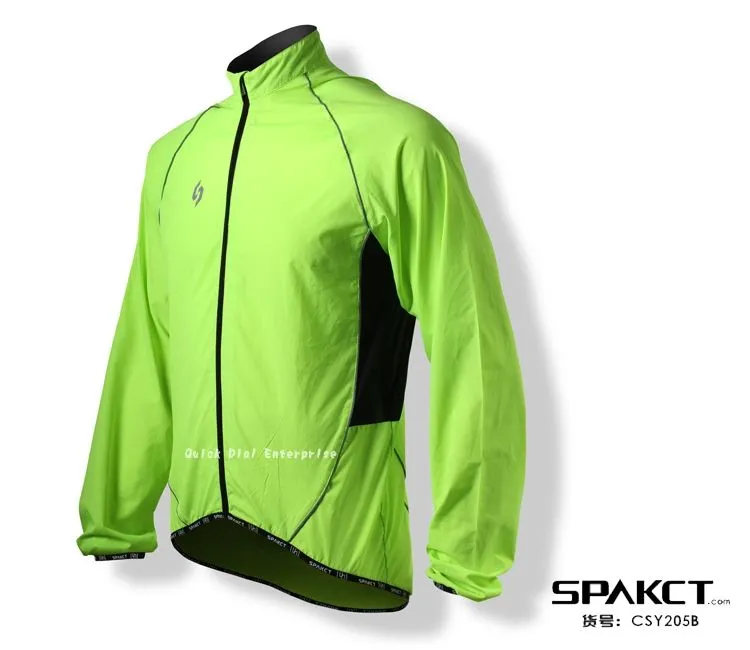 Original ~ Spakct windproof cycling jacket with fluorescence